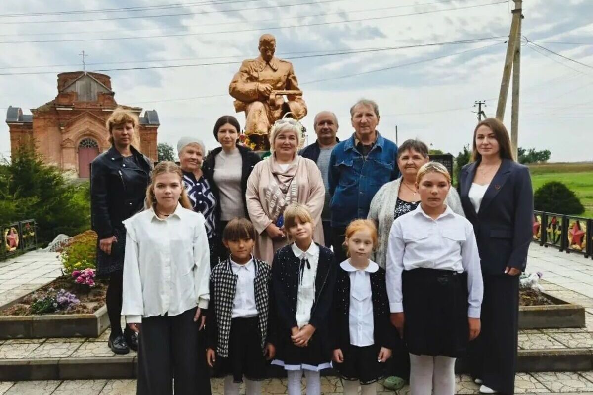 В запорожской Тихоновке отметили День освобождения от фашистов
