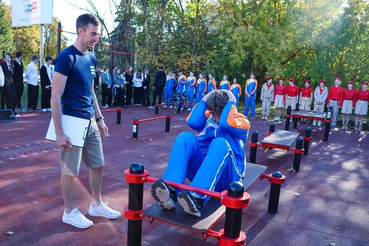 В Спасском районе появилась новая площадка для занятий спортом и сдачи ГТО