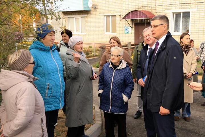 Губернатор Владимирской области провел выездное совещание в Камешково
