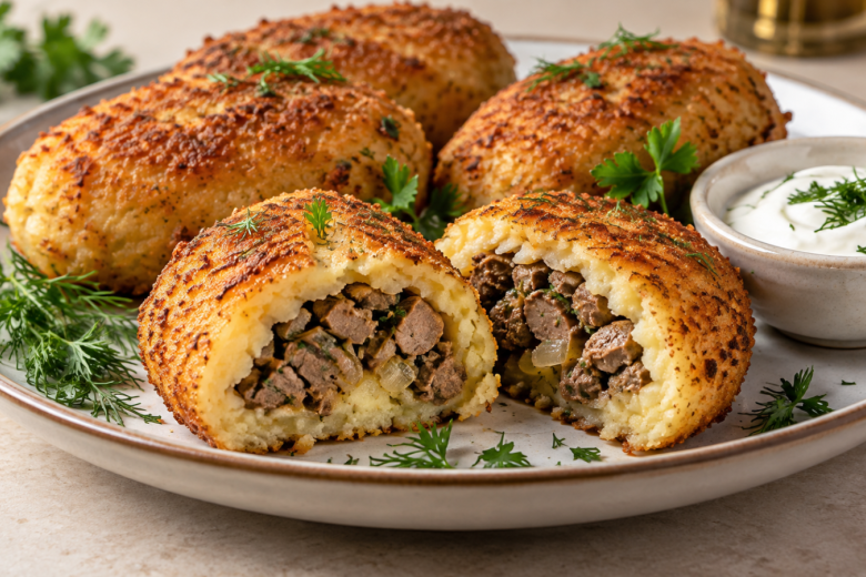 Картофельные зразы с куриной печенью: готовлю из простых продуктов — семья просит их чаще котлет