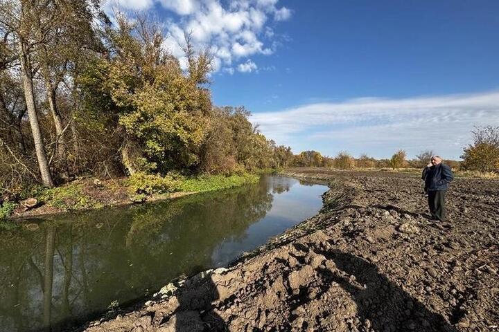 В Нижнеломовском районе досрочно завершили расчистку русла реки Ломовки