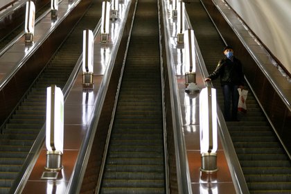 В Киеве остановилось метро