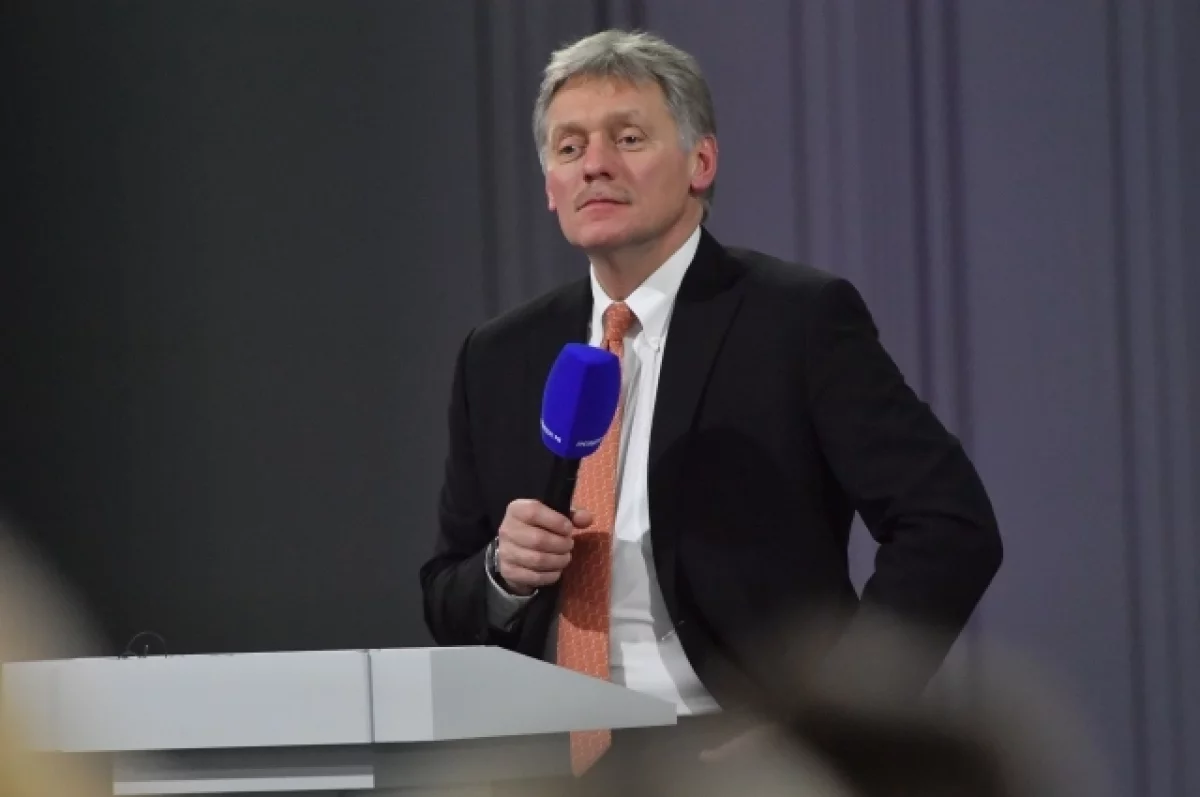 Песков рассказал о большом газетном шуме вокруг украинского урегулирования