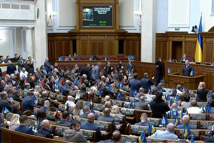 Кличко выступил в Раде с обвинениями украинских властей