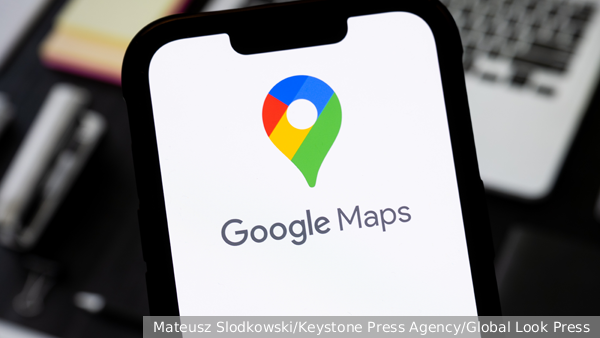 Британская улица на картах Google начала обозначаться по-русски