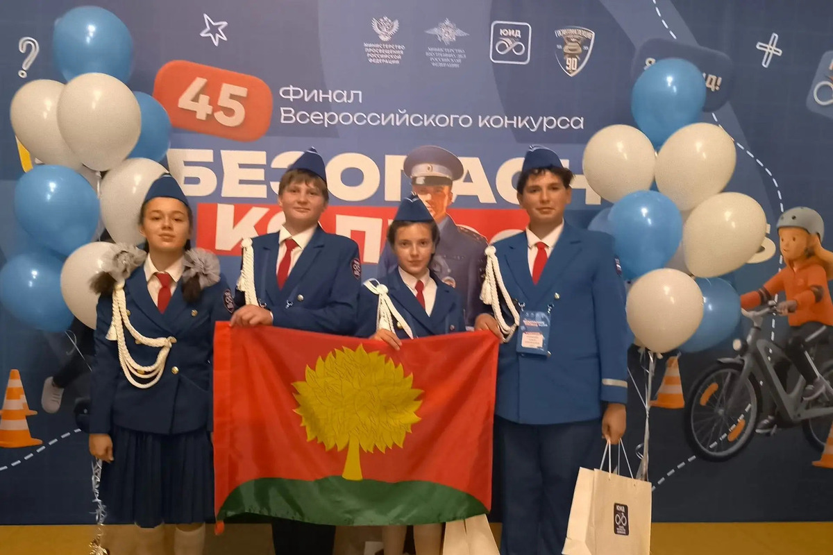 ЮИДовцы из Долгоруковского округа вошли в топ-10 финала «Безопасного колеса»