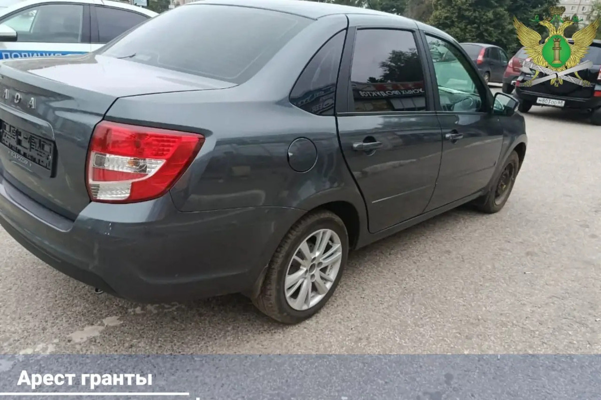 В Мичуринске у должника арестовали LADA Granta за долг в 280 тыс рублей