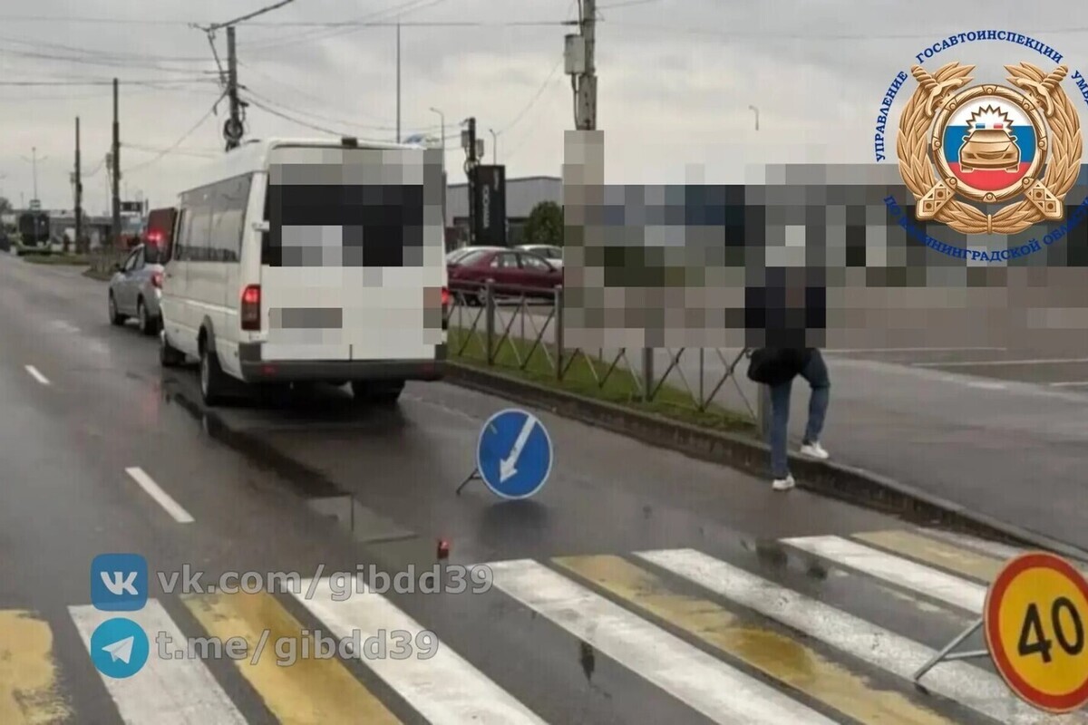 В калининградской маршрутке пострадал юный пассажир