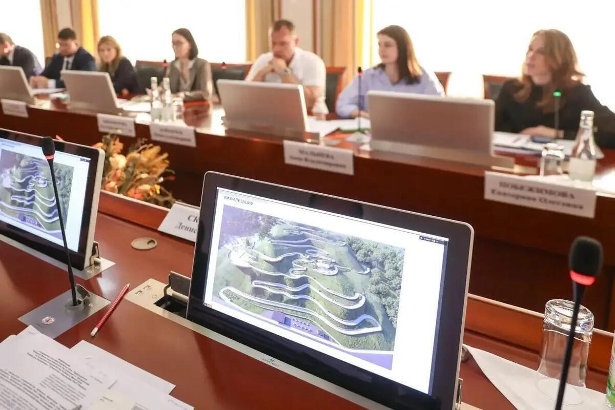 В Чебоксарах представили концепцию развития склона Казанской набережной
