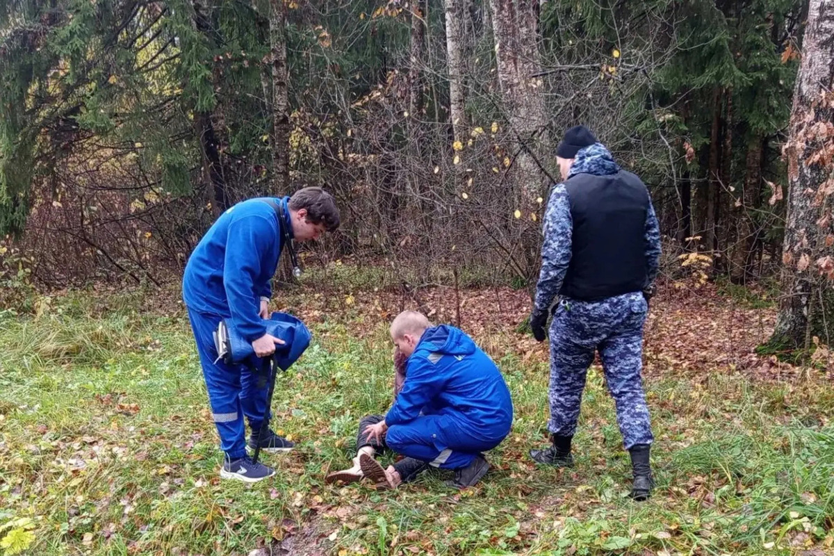 Прыжок за грибами обернулся петербурженке переломом и поездкой в больницу