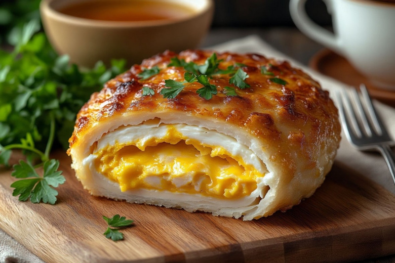 Жарю омлет и заворачиваю в куриный фарш — вкуснее зраз и колдунов: нежнейшие котлетки — новый вкус