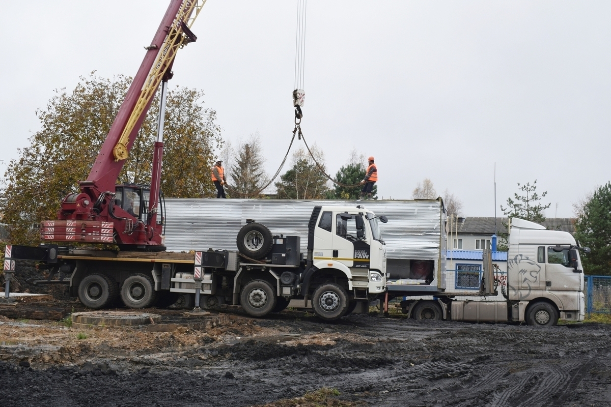 Начался важнейший этап газификации поселка Оленино