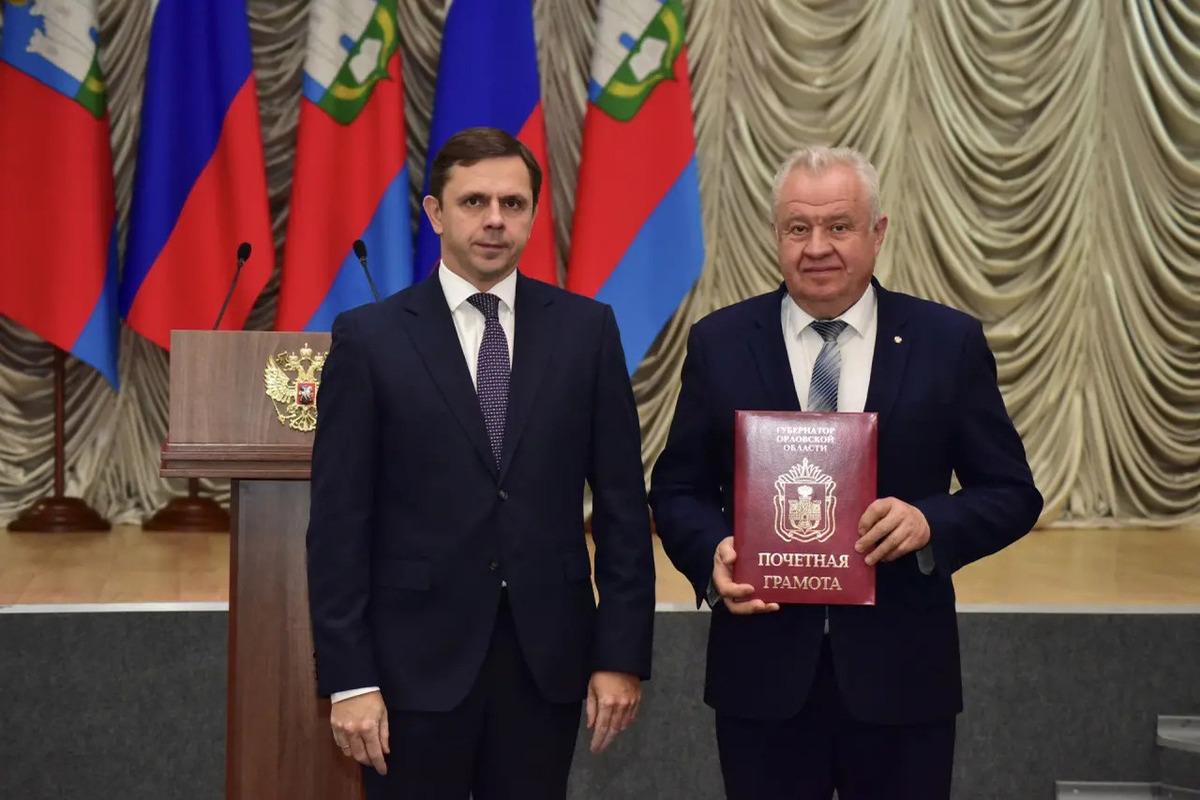 В Орловской области наградили лучших дорожников
