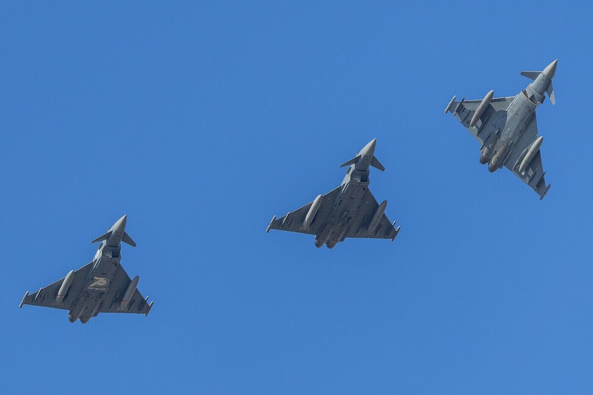 Хуситы заявили о сбитом саудовском истребителе Typhoon