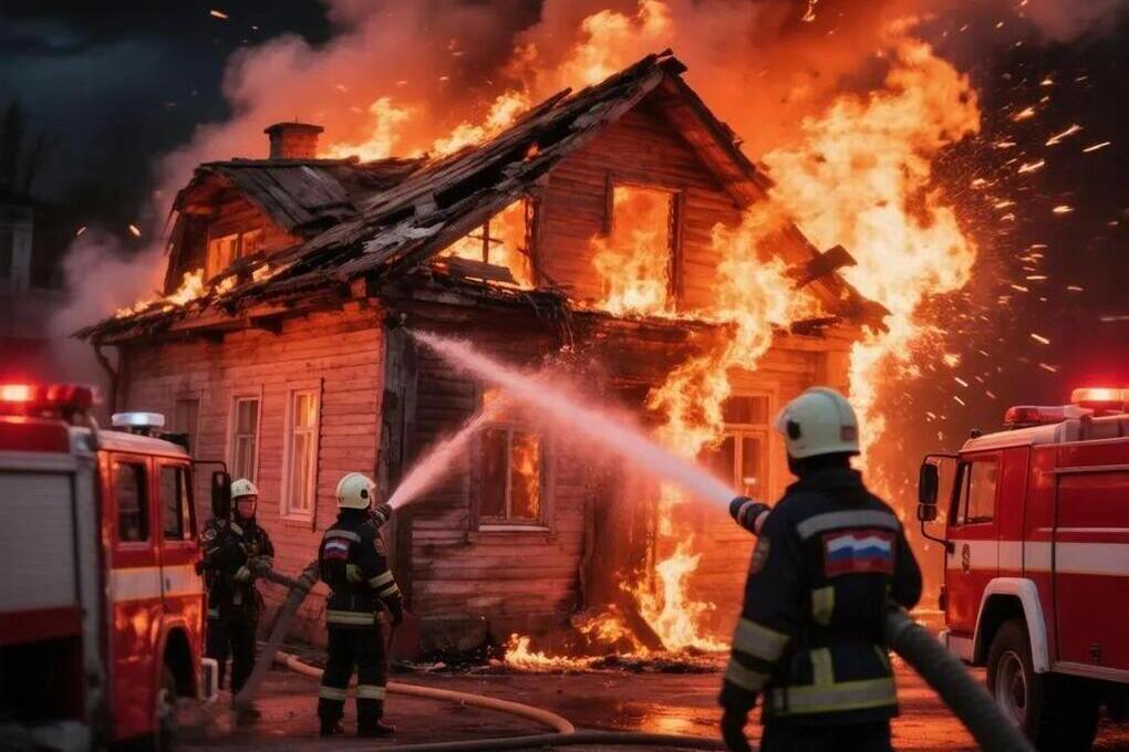 В Бурятии 84-летняя женщина погибла в пожаре из-за курения, ее сын попал в больницу