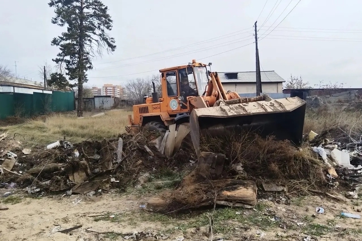 В Улан-Удэ с несанкционированных свалок вывезли 600 тонн мусора