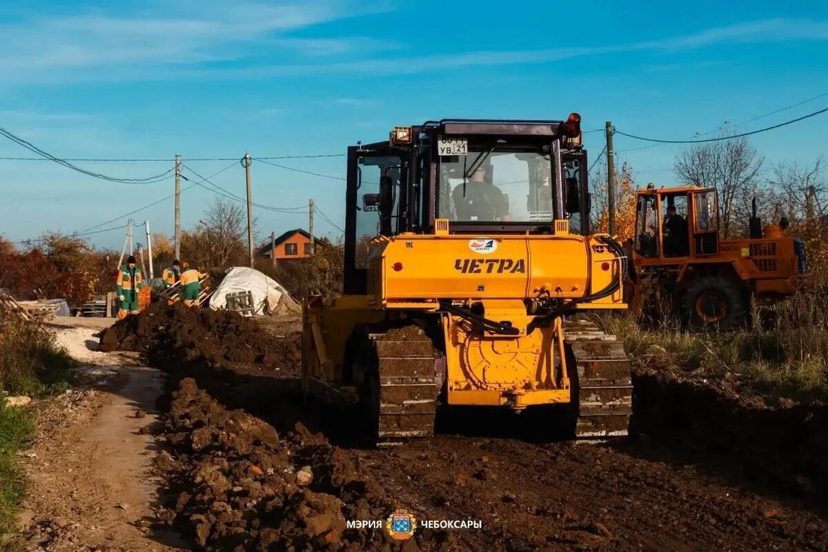 На девяти улицах частного сектора в Чебоксарах завершили укладку асфальта