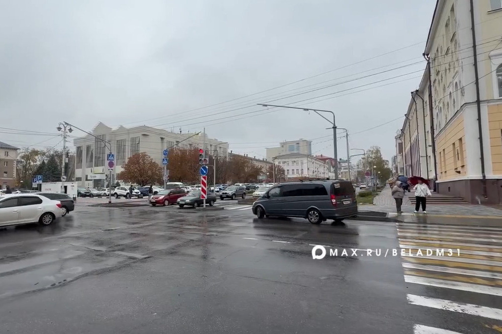 В центре Белгороде начали менять режим работы светофоров