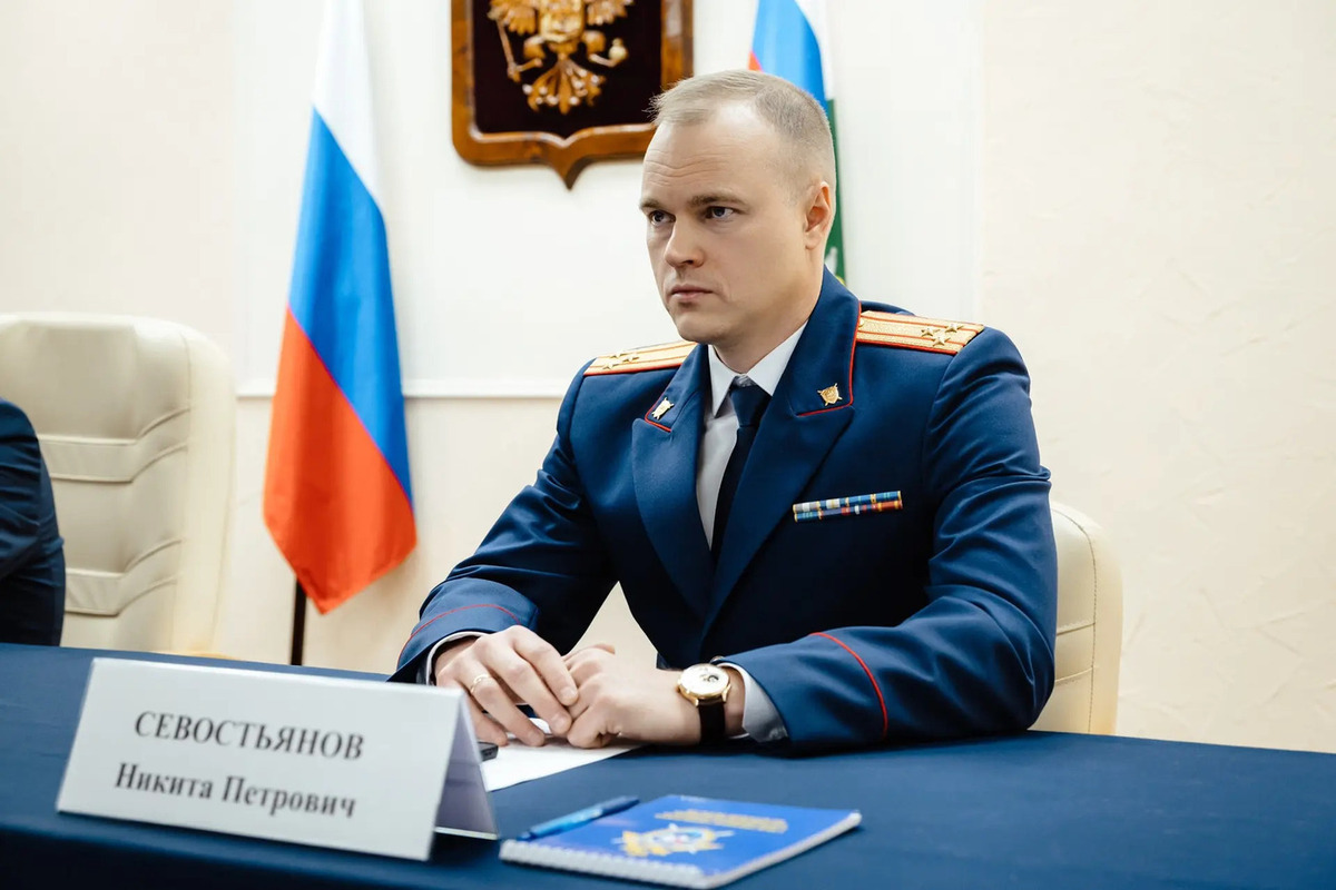 Хинштейн представил нового главу областного СК Никиту Севостьянова