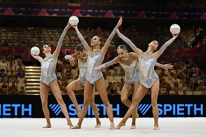 Сборная России выиграла чемпионат мира по художественной гимнастике в командном многоборье