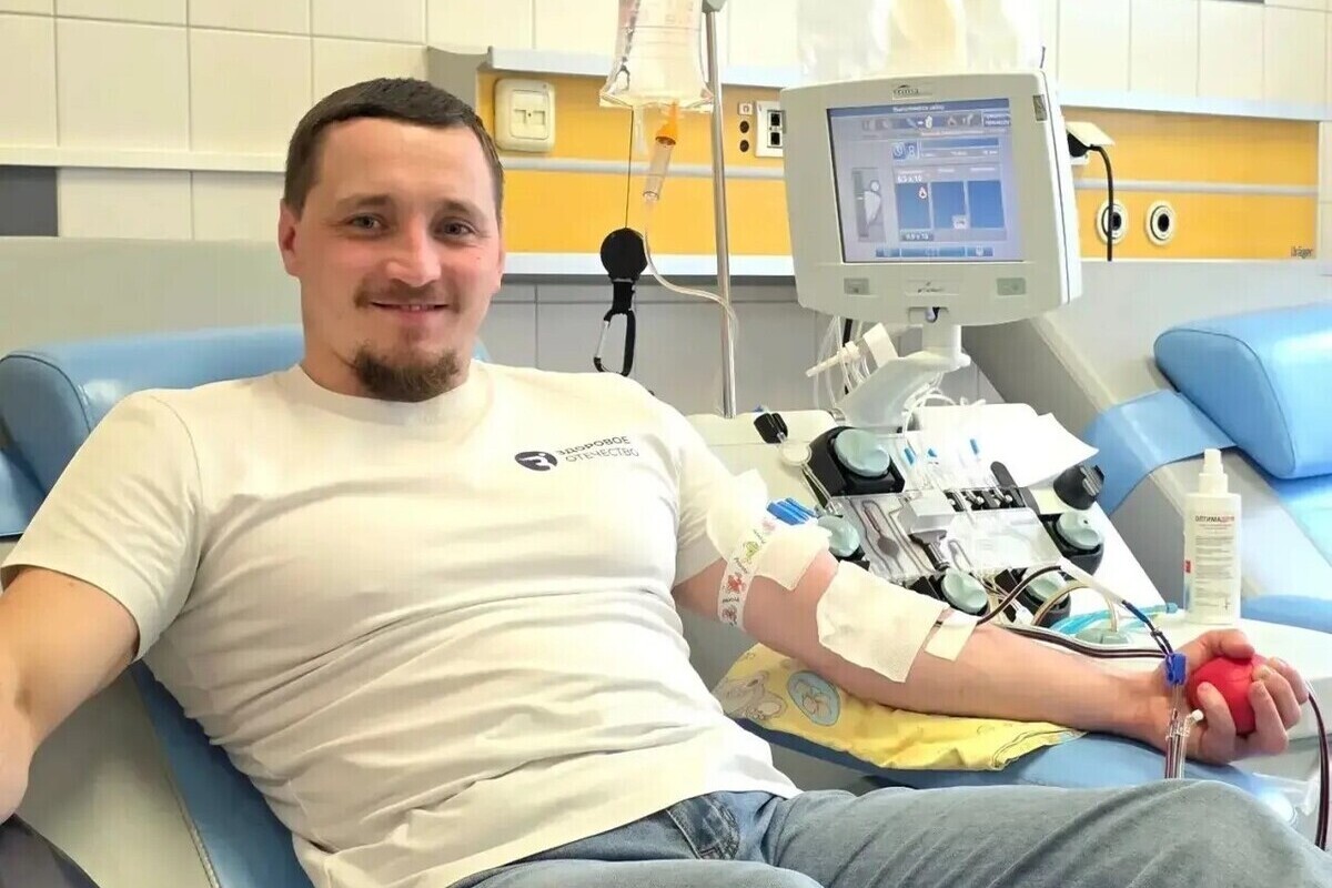 Серпухович Сергей Ситников возобновил донорство крови после возвращения из зоны СВО