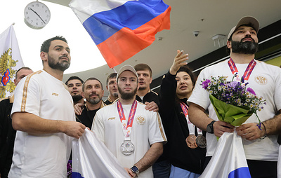 В Минводах на чемпионате России по дзюдо чествовали призеров ЧМ в Баку