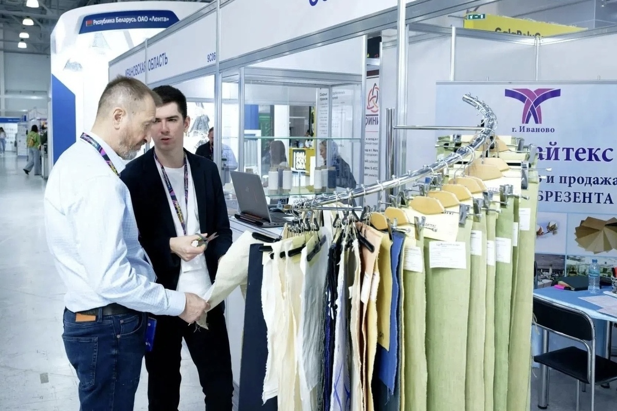 Ивановские предприятия показали текстильную продукцию на международной выставке