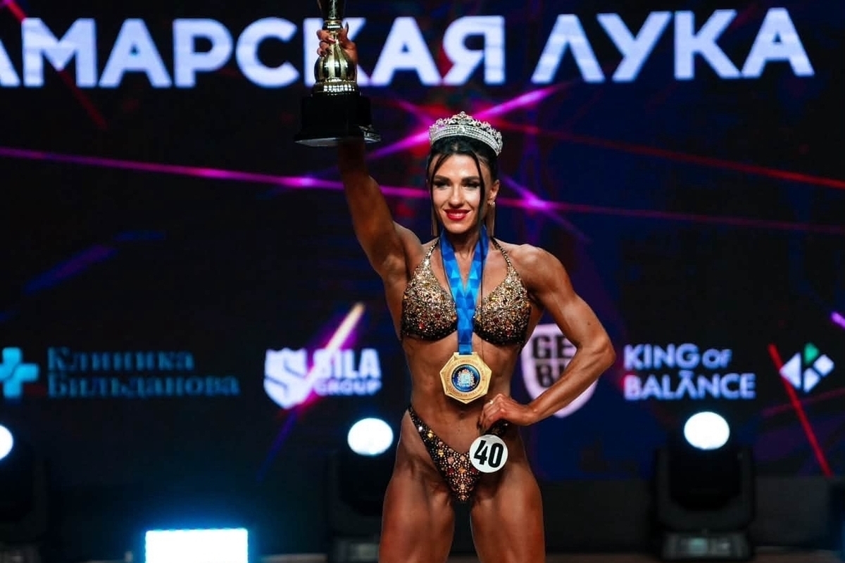 Восемь медалей и титул абсолютной чемпионки: ульяновцы отличились на турнире по бодибилдингу