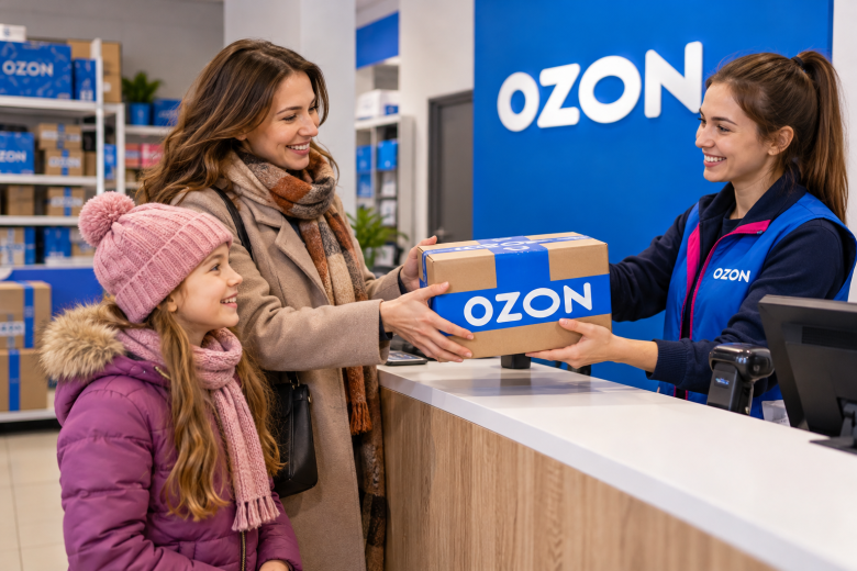 Ozon выяснил, как посетители с детьми относятся к ПВЗ