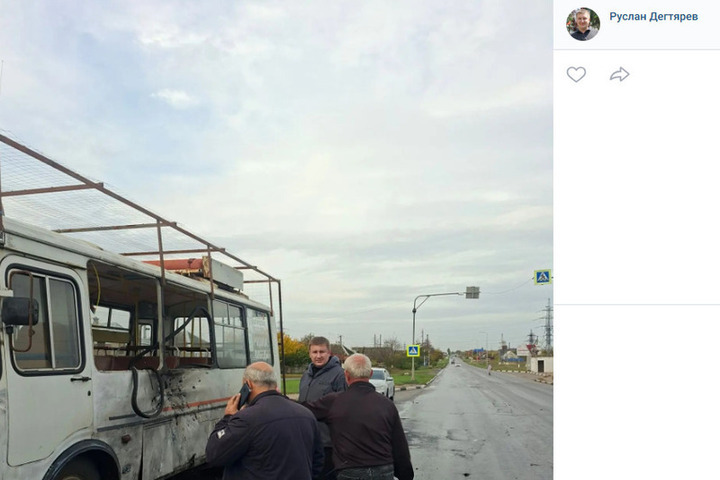 ВСУ атаковали автобус в Шебекинском округе: ранен мирный житель