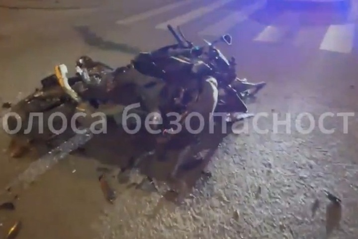 На перекрёстке Советской и Пионерской в Тамбове разбился мотоциклист