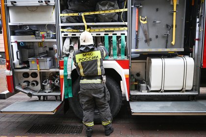 Пожар начался на промышленном объекте в ХМАО после атаки ВСУ