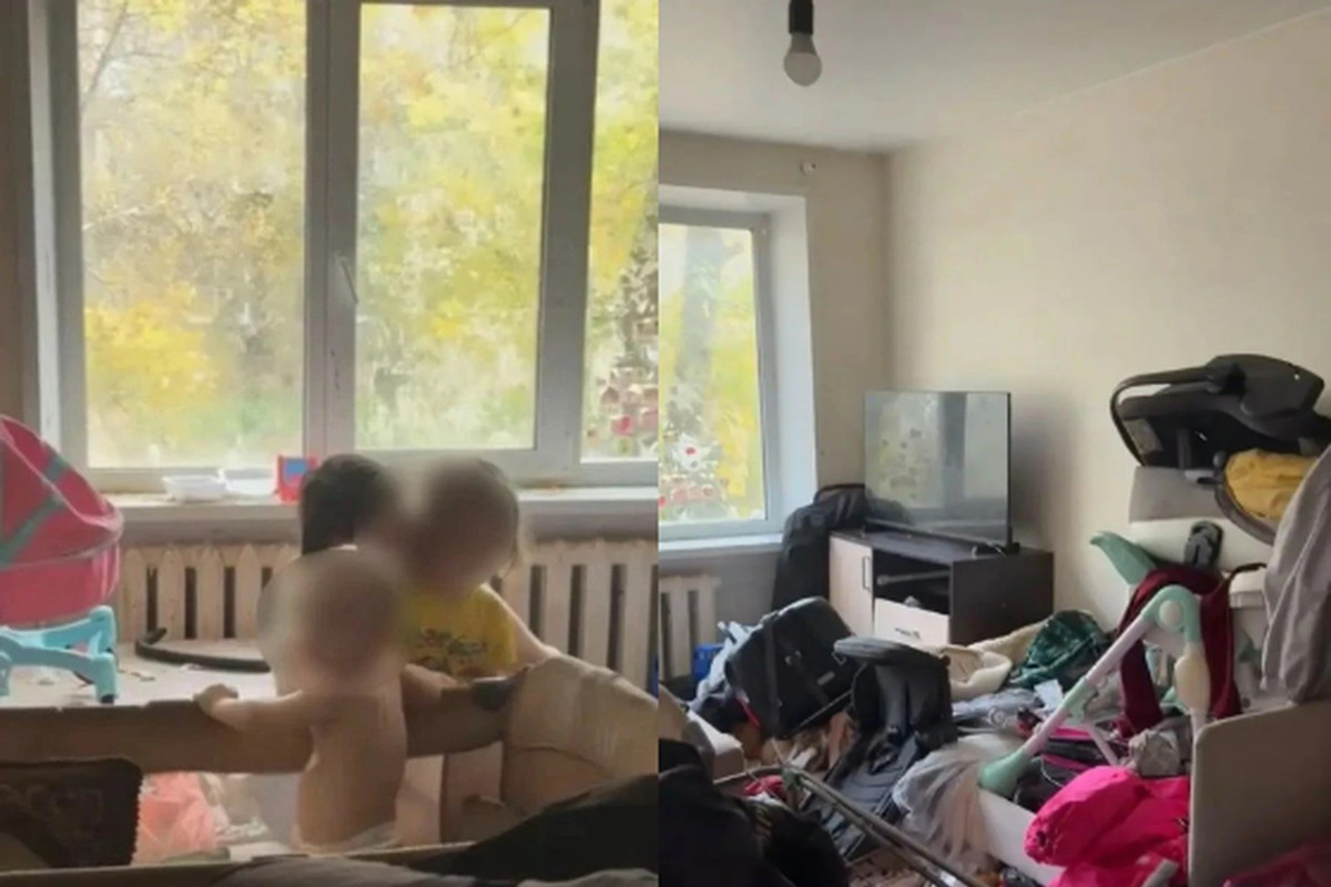 Рязанские полицейские помогли двоим детям, жившим среди мусора