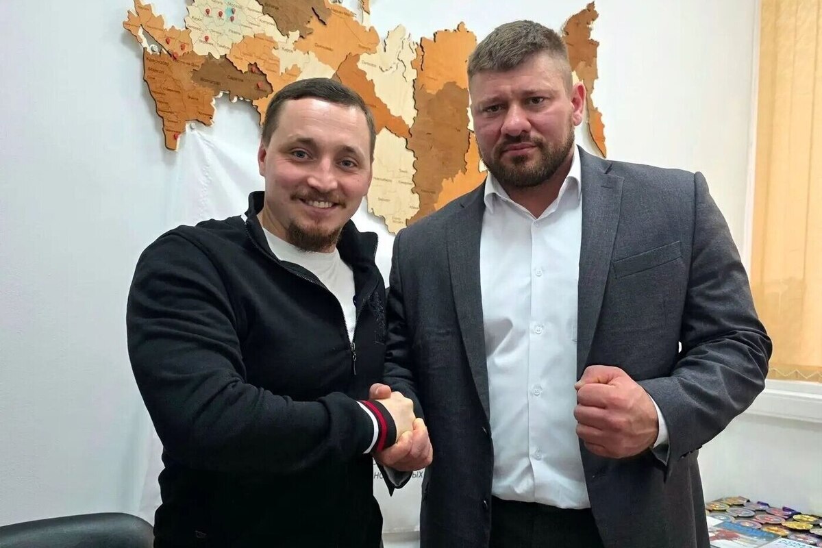 Замкомандир бригады «Волки» вступил в чсерпуховское отделение Ассоциации ветеранов СВО