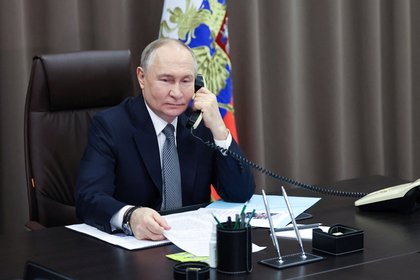 Путин поговорил с Папой Римским