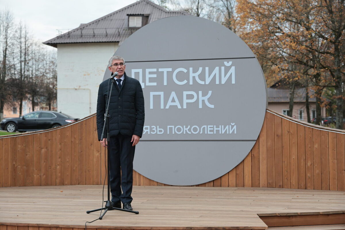 Губернатор Миляев открыл обновлённый Детский парк Суворова площадью 2,6 га