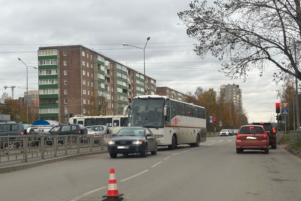 Пятница удалась на разные ДТП в Петрозаводске