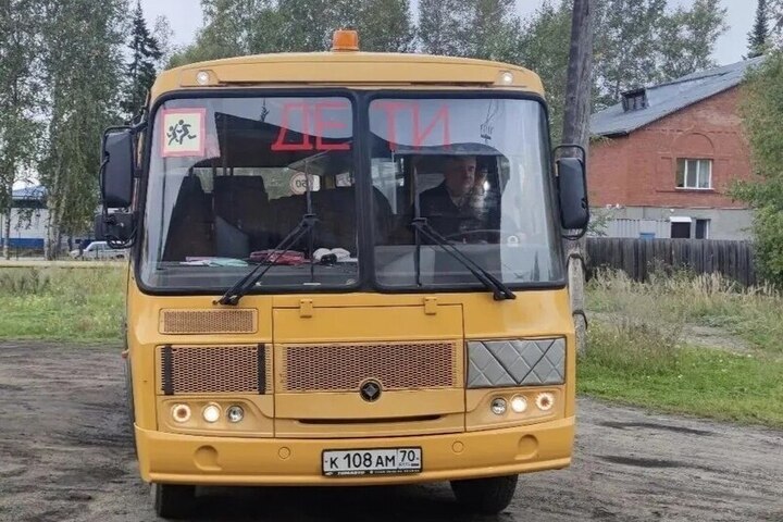 В томской деревне Степановка организовали подвоз школьников второй смены домой