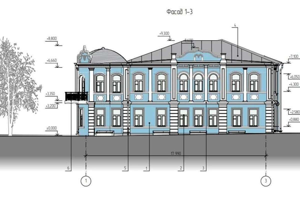 В Калаче начали реставрацию исторического купеческого дома