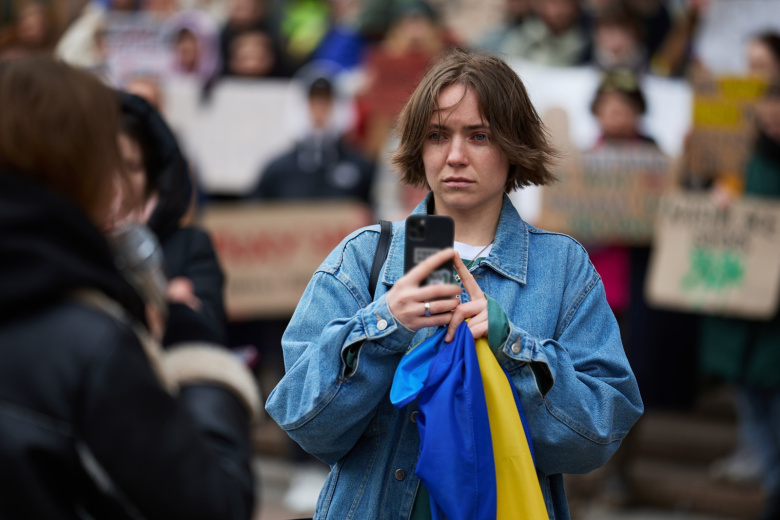 Украинцы вышли на улицу и потребовали отставки Кличко