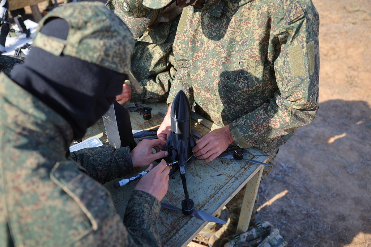 Резервисты в Волгоградской области осваивают на полигоне борьбу с БПЛА