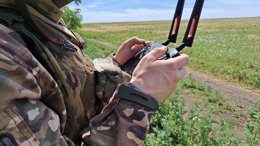 Расчеты БпС группировки войск «Днепр» сорвали воздушную разведку ВСУ