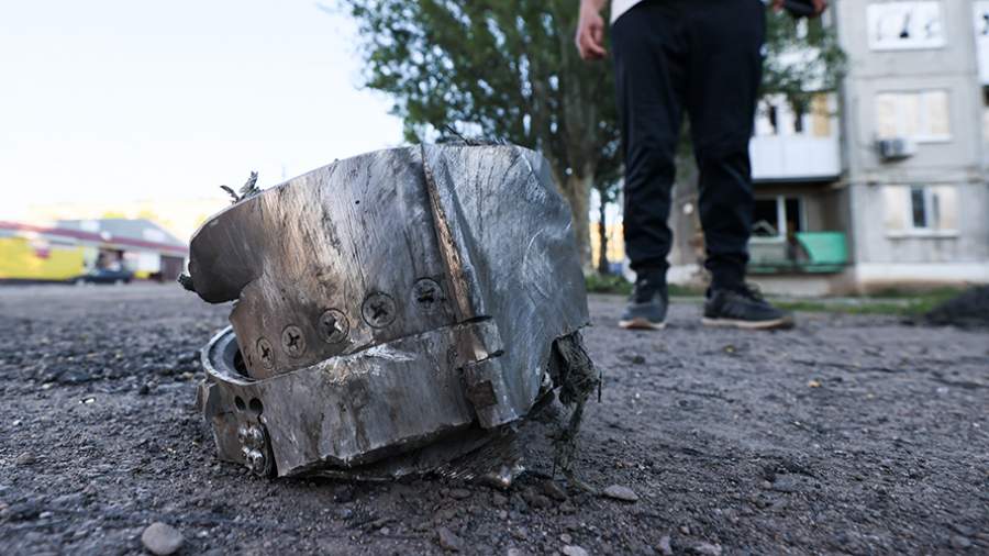 Обломки БПЛА упали во дворе жилого дома в Нижегородской области