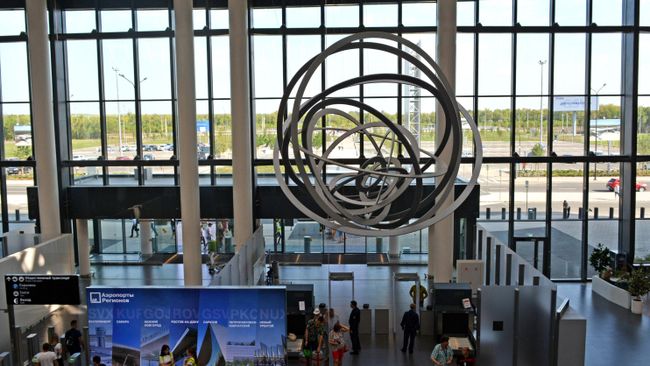 В аэропорту Саратова ввели временные ограничения