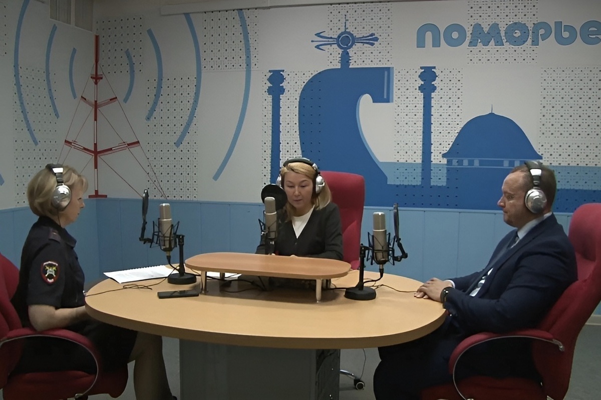 О профилактике ДТП в Поморье рассказали в радиоэфире