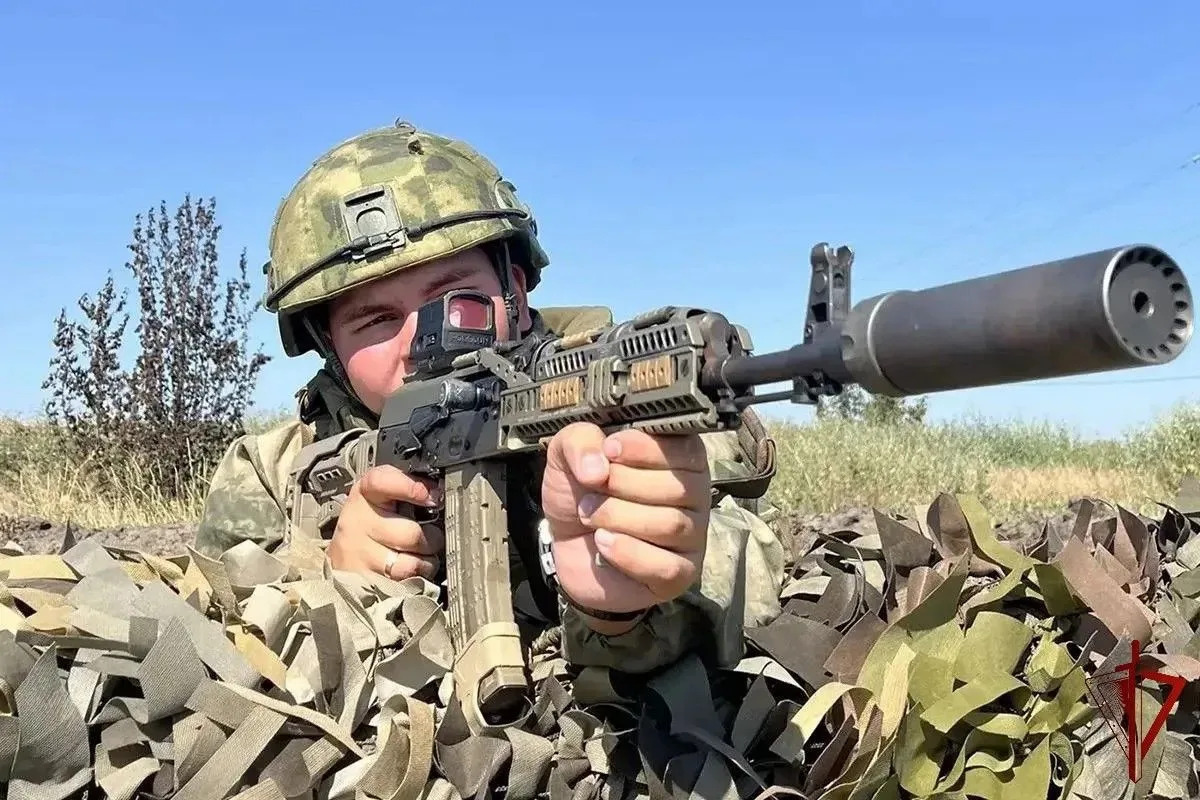 Росгвардеец в Запорожье сбил украинский БПЛА над дорожными рабочими