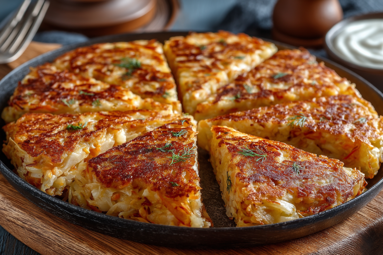 Полкочана капусты, горсть лука и 2 яйца — жарю лепёшки за 7 минут: вкусные до невозможности, просят ещё