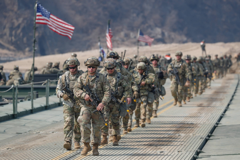 США и Южная Корея начали совместные военные учения