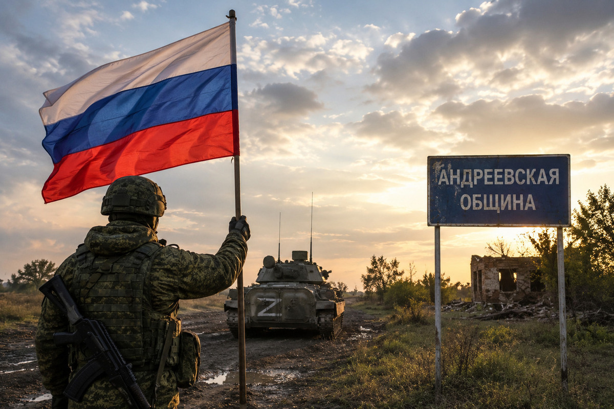 Российские войска освободили Андреевскую Общину в ДНР