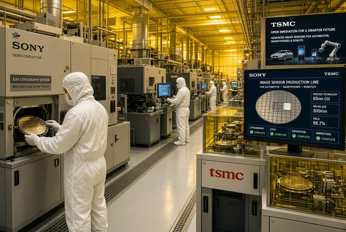 Sony и TSMC потратят миллиарды на чипы нового поколения